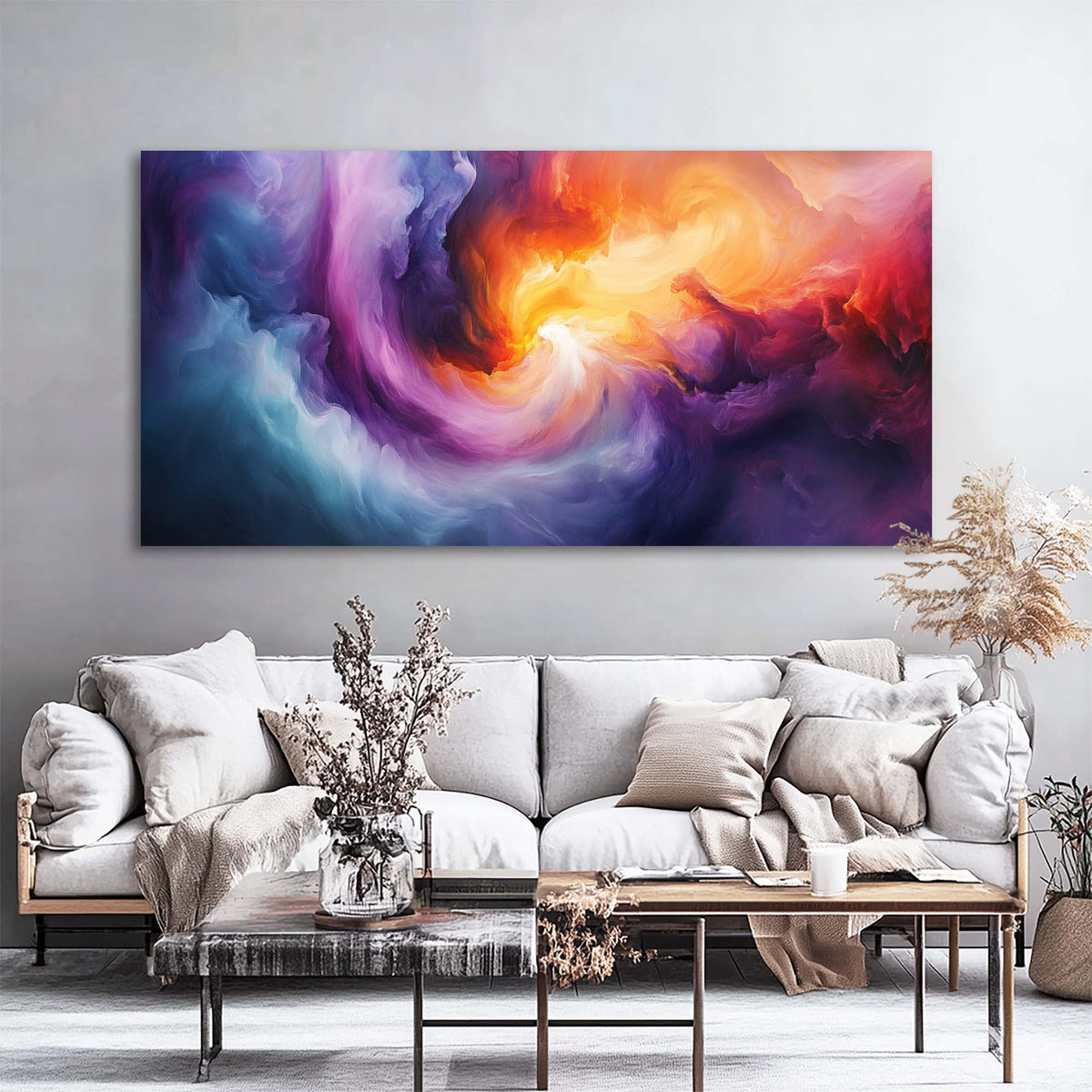 Navy Blue Abstract Wall Art Paintings Print Canvas Painting Prints Modern Artwork Office Living Room Over the Couch Bedroom Decor
