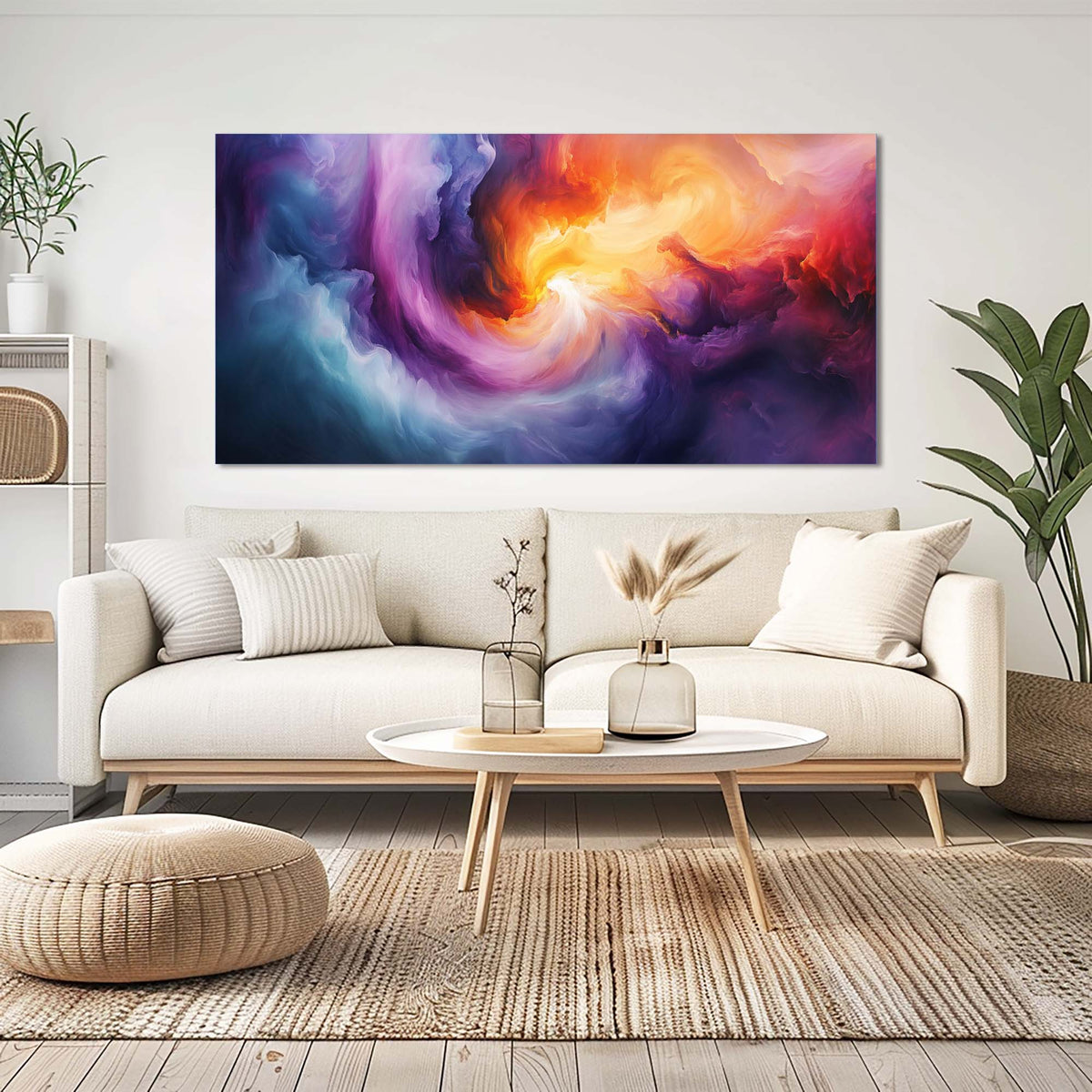 Navy Blue Abstract Wall Art Paintings Print Canvas Painting Prints Modern Artwork Office Living Room Over the Couch Bedroom Decor