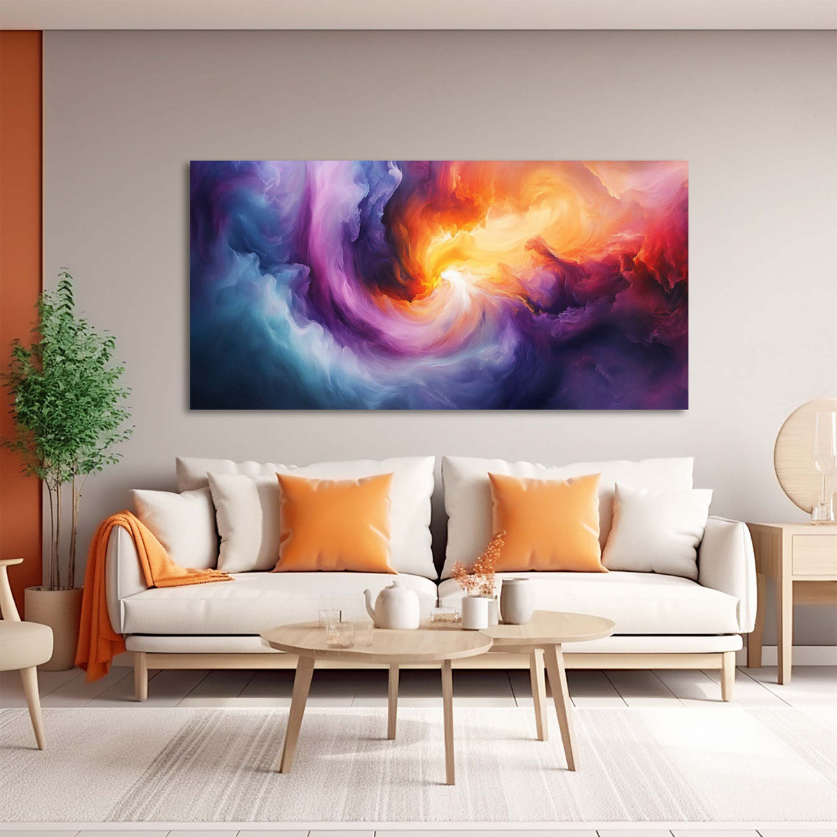 Navy Blue Abstract Wall Art Paintings Print Canvas Painting Prints Modern Artwork Office Living Room Over the Couch Bedroom Decor