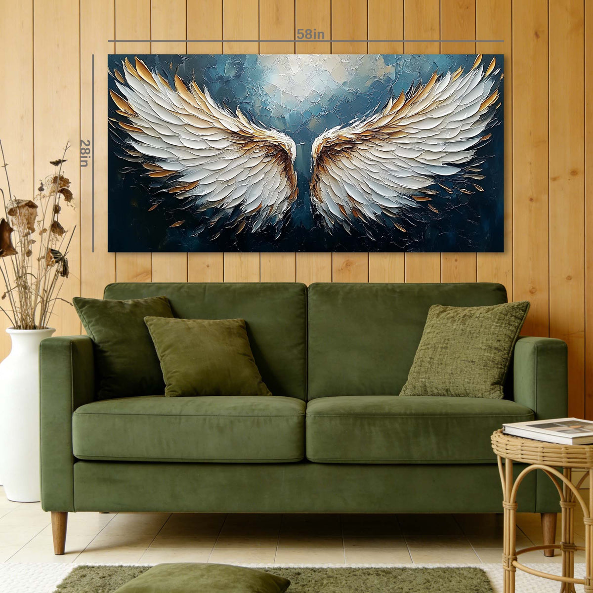 Gold Religious Wall Art Paintings Print Canvas Painting Prints Modern Artwork Office Living Room Over the Couch Bedroom Decor