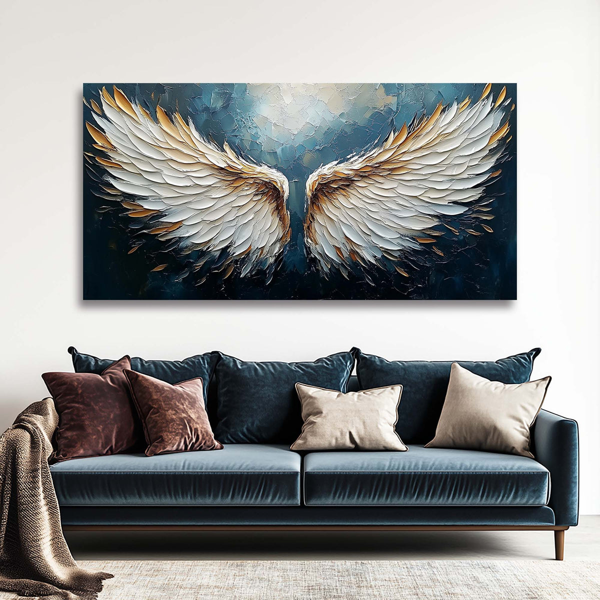 Gold Religious Wall Art Paintings Print Canvas Painting Prints Modern Artwork Office Living Room Over the Couch Bedroom Decor