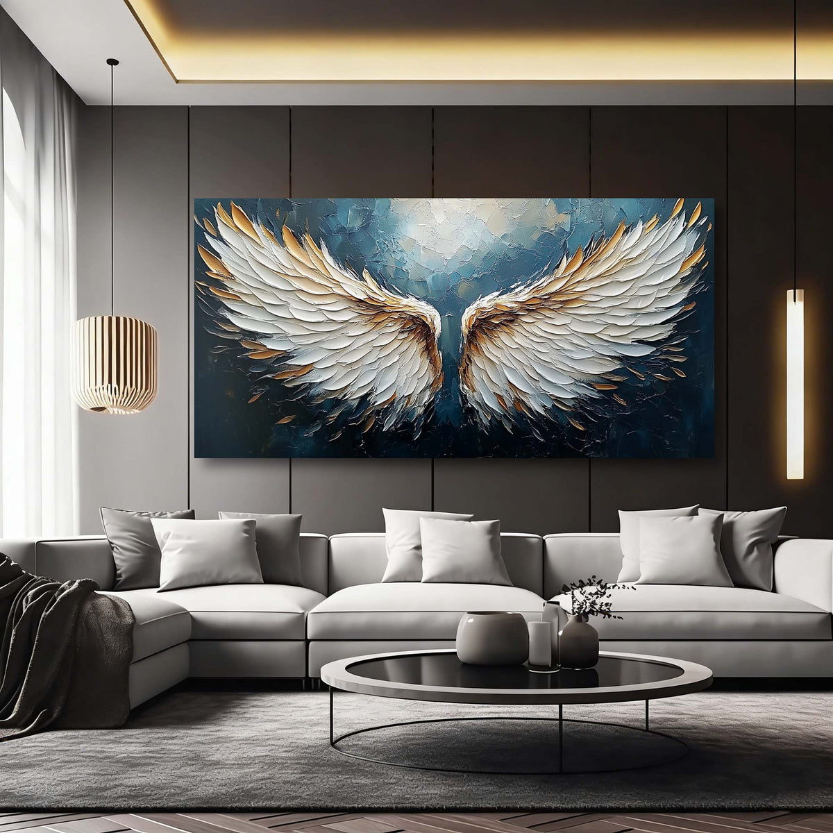 Gold Religious Wall Art Paintings Print Canvas Painting Prints Modern Artwork Office Living Room Over the Couch Bedroom Decor