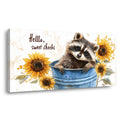 Red Floral Animals Wall Art Canvas Painting Prints Artwor Office Bedroom Living Room Decor