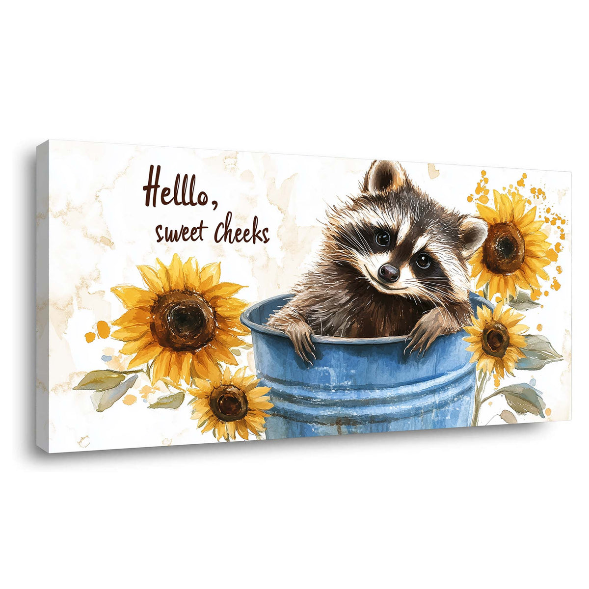 Red Floral Animals Wall Art Canvas Painting Prints Artwor Office Bedroom Living Room Decor