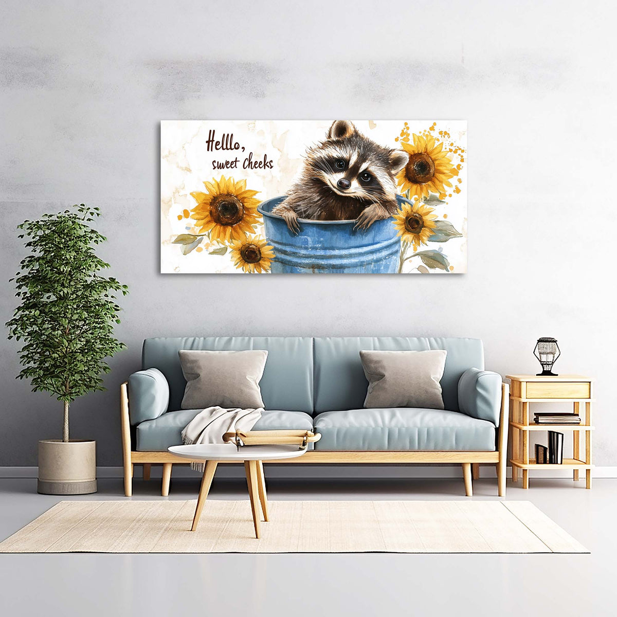 Red Floral Animals Wall Art Canvas Painting Prints Artwor Office Bedroom Living Room Decor