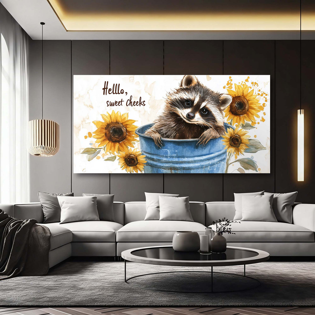 Red Floral Animals Wall Art Canvas Painting Prints Artwor Office Bedroom Living Room Decor