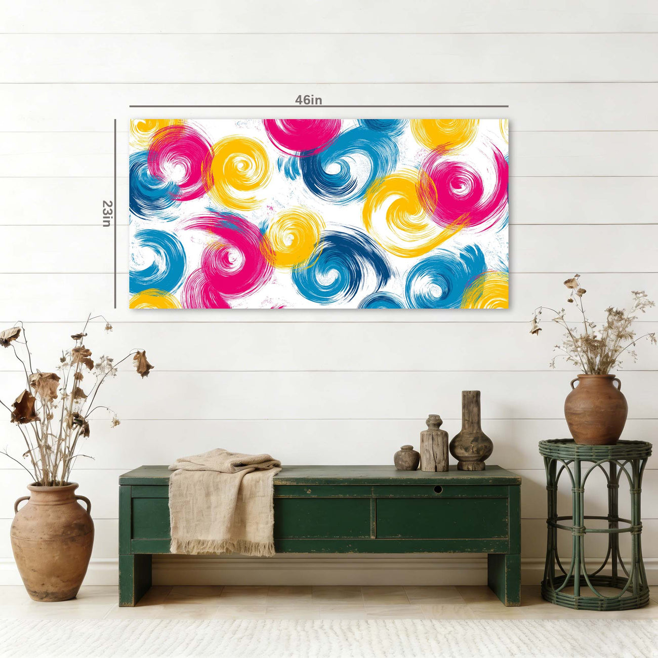 Navy Blue Abstract Abstract Canvas Wall Art for Living Room Prints Artwork Bedroom Office Decor