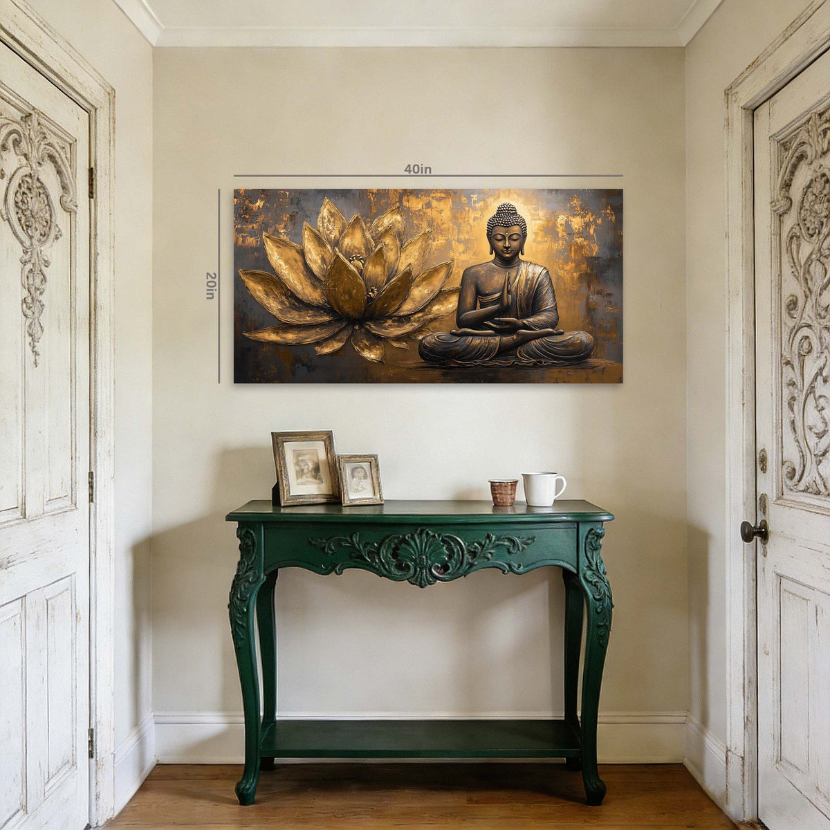 Navy Blue Religious Wall Art Paintings Print Canvas Painting Prints Modern Artwork Office Living Room Over the Couch Bedroom Decor