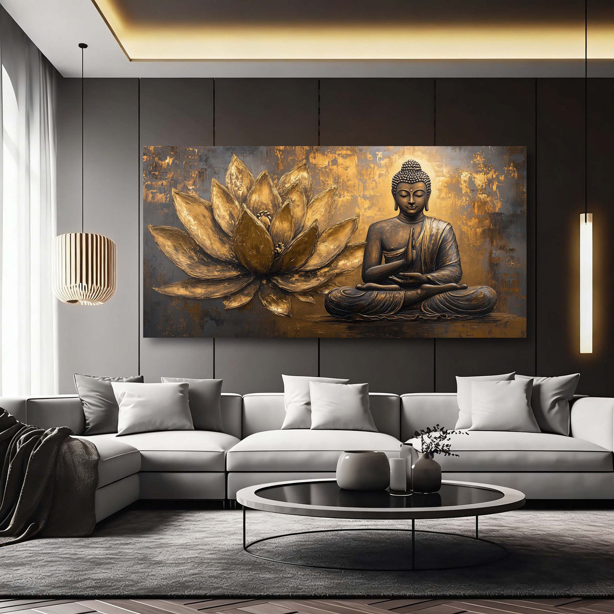 Navy Blue Religious Wall Art Paintings Print Canvas Painting Prints Modern Artwork Office Living Room Over the Couch Bedroom Decor