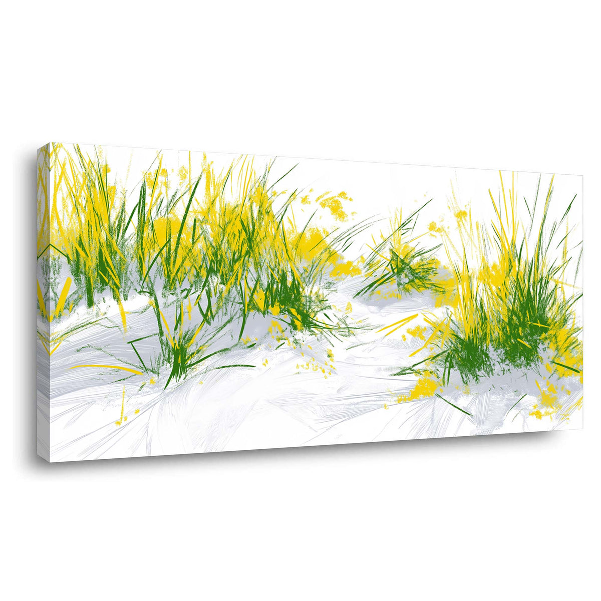 Yellow Spring Nature Canvas Wall Art for Living Room Prints Artwork Bedroom Office Decor