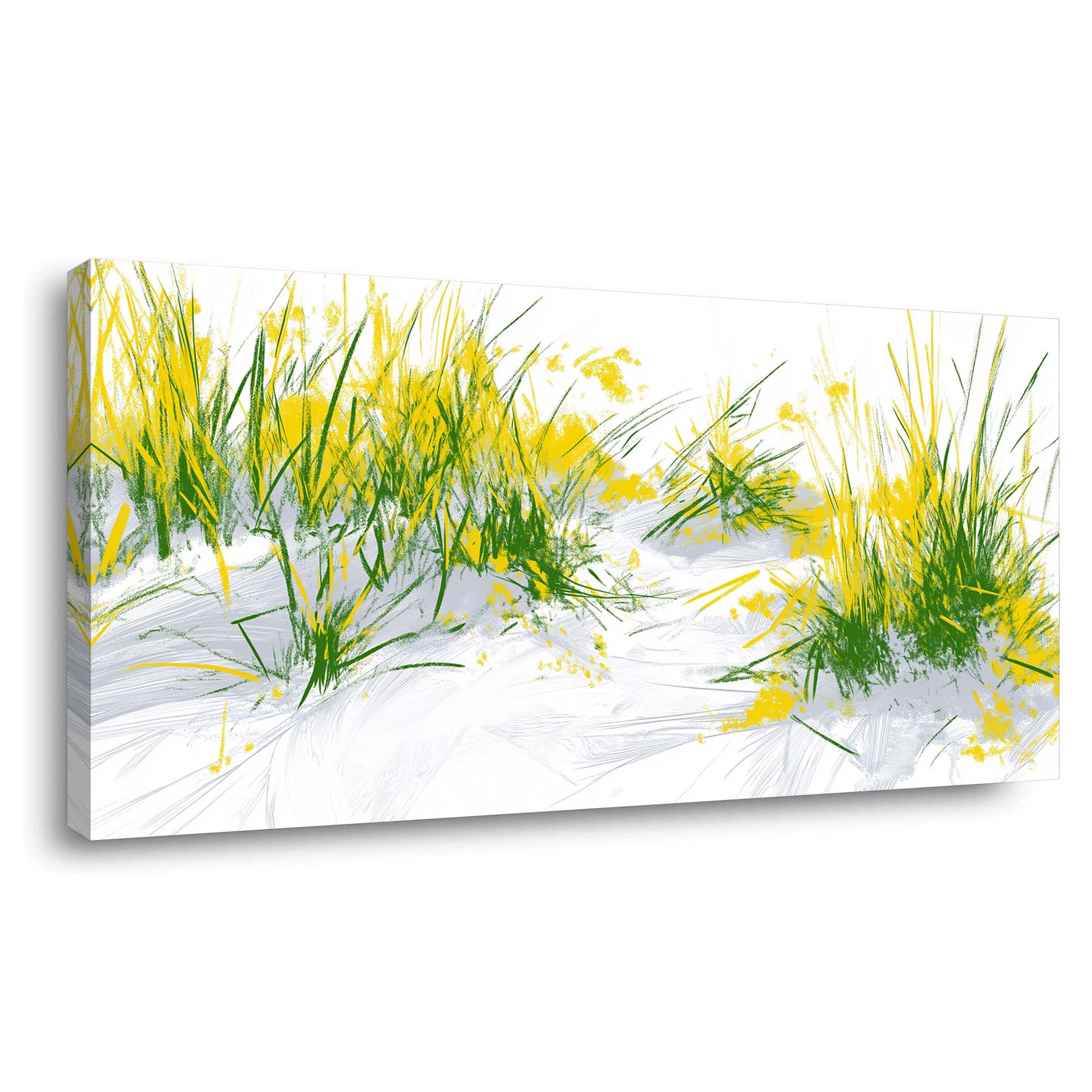 Yellow Spring Nature Canvas Wall Art for Living Room Prints Artwork Bedroom Office Decor