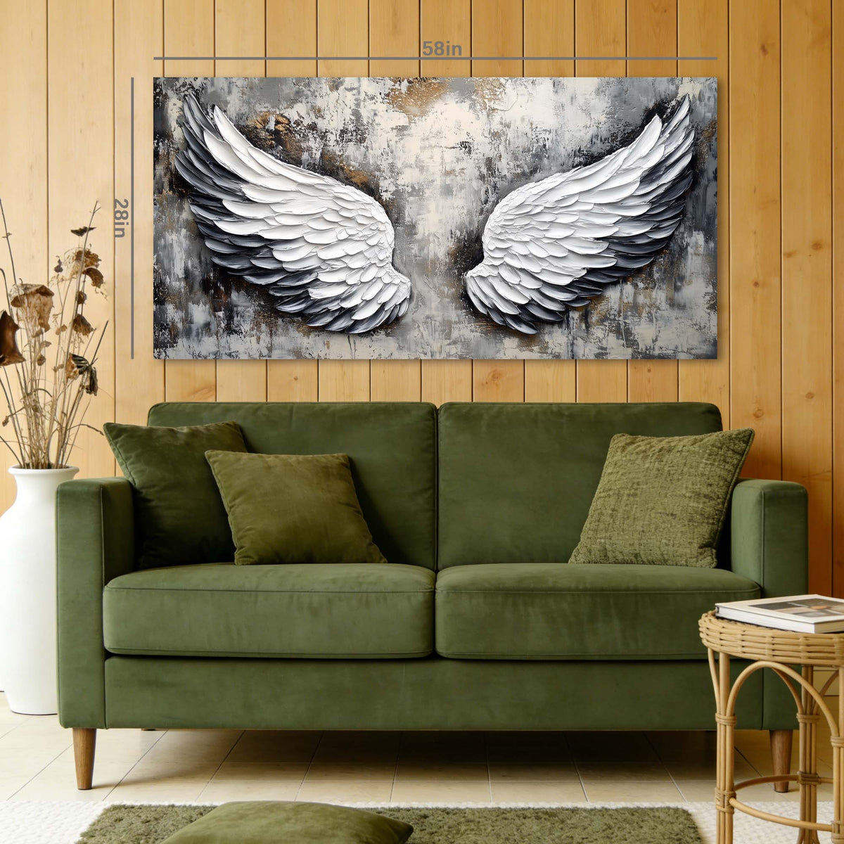 Brown Religious Wall Art for Living Room Canvas Painting Prints Art Deco Artwork Office Bedroom Decor