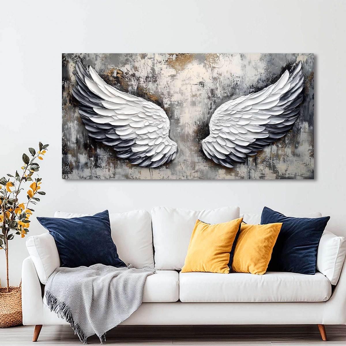 Brown Religious Wall Art for Living Room Canvas Painting Prints Art Deco Artwork Office Bedroom Decor