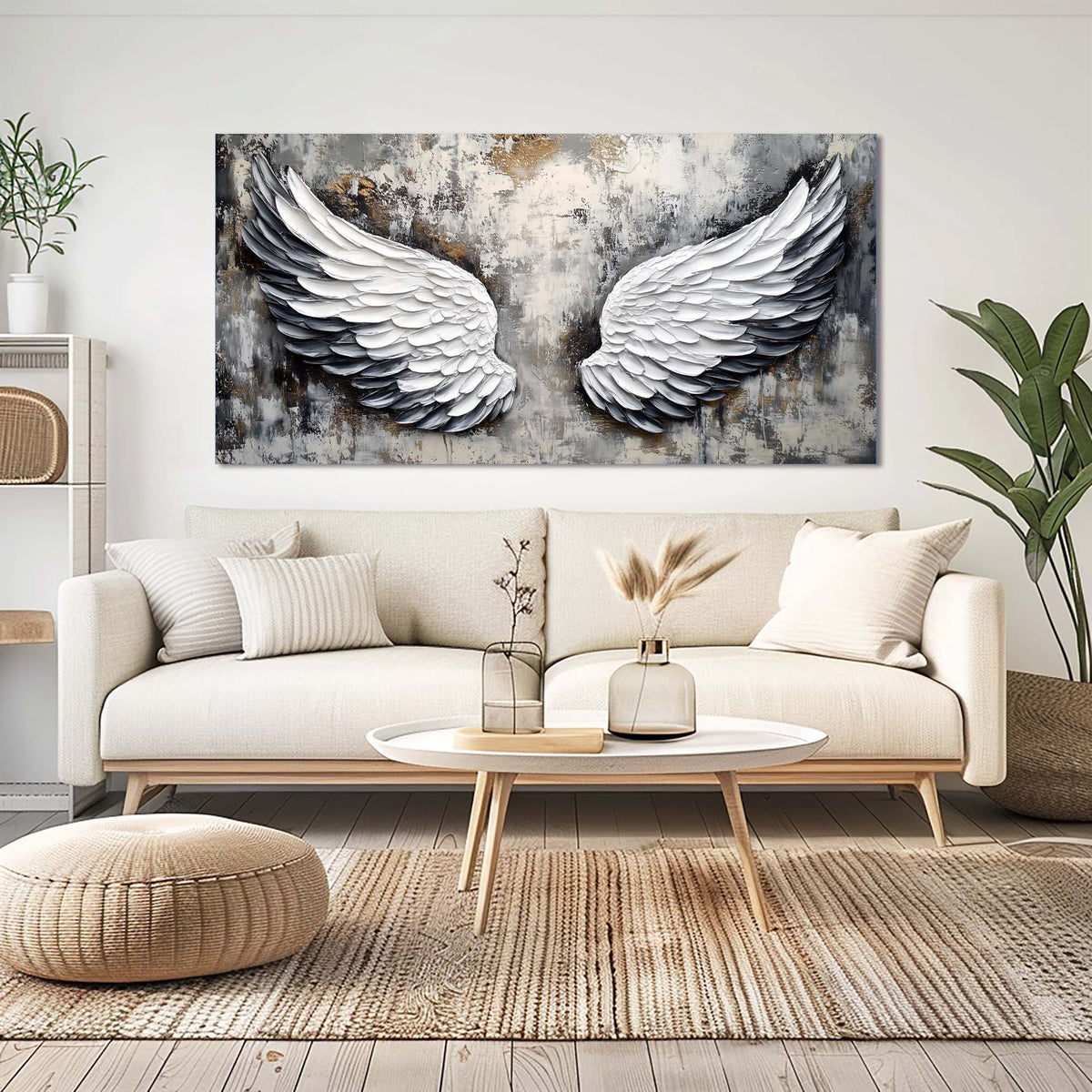 Brown Religious Wall Art for Living Room Canvas Painting Prints Art Deco Artwork Office Bedroom Decor