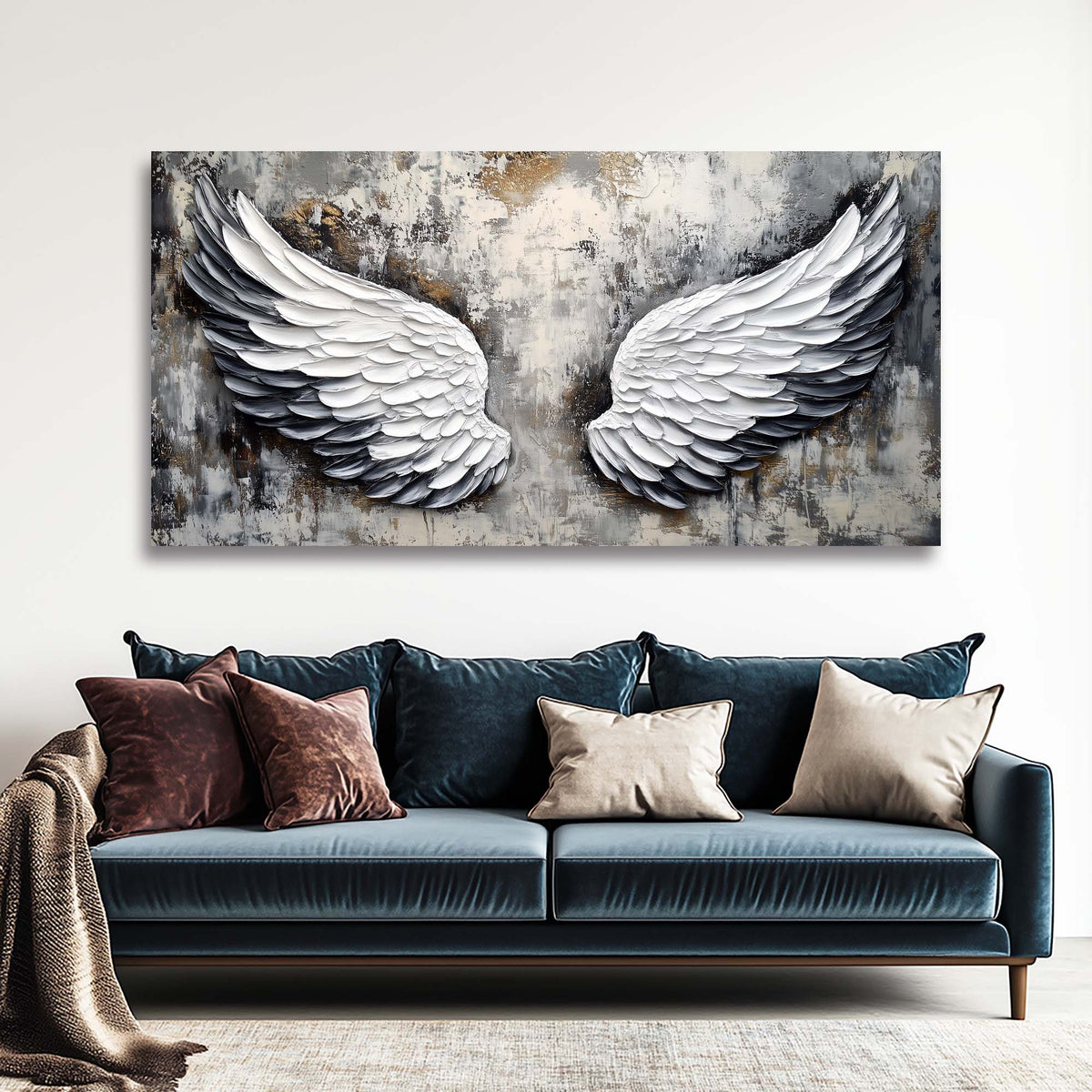 Brown Religious Wall Art for Living Room Canvas Painting Prints Art Deco Artwork Office Bedroom Decor