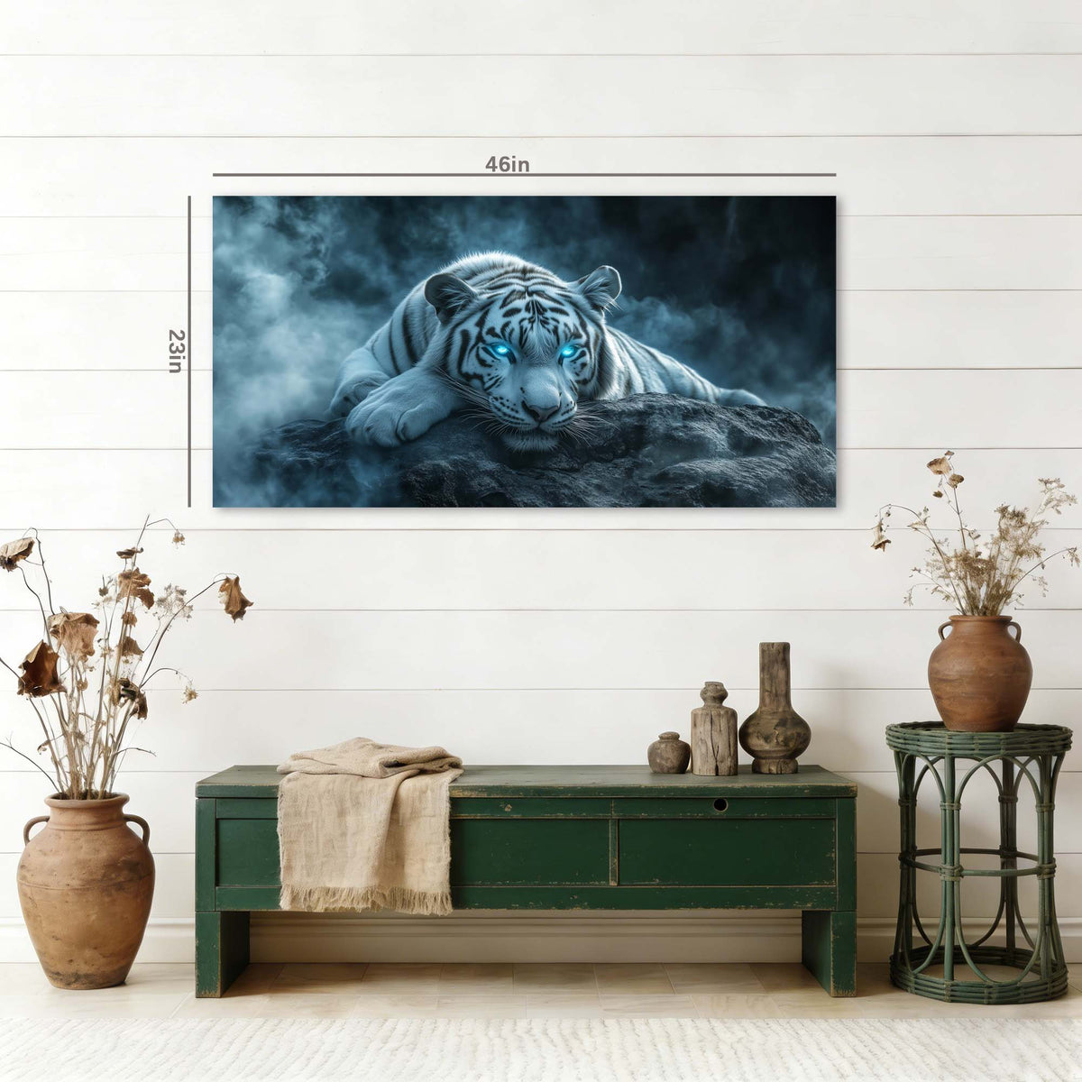 Navy Blue Animals Wall Art Paintings Print Canvas Painting Prints Modern Artwork Office Living Room Over the Couch Bedroom Decor