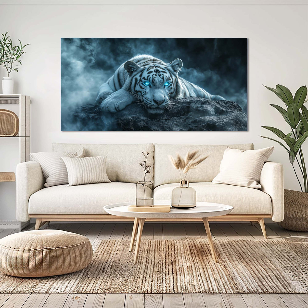 Navy Blue Animals Wall Art Paintings Print Canvas Painting Prints Modern Artwork Office Living Room Over the Couch Bedroom Decor