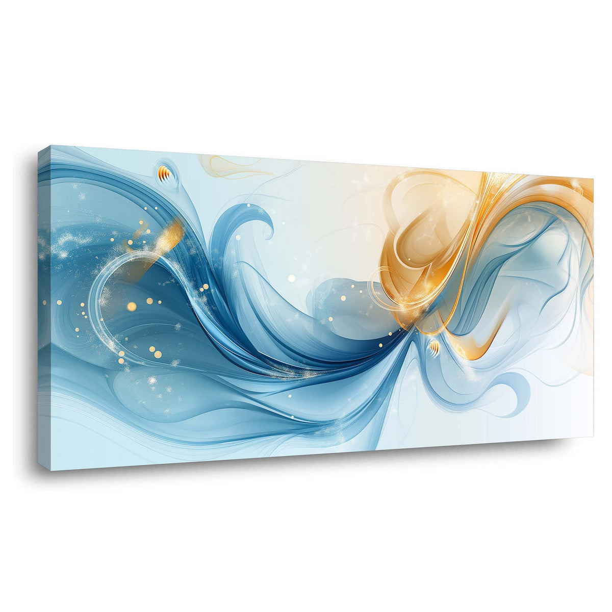 Blue Abstract Abstract Canvas Wall Art for Living Room Prints Artwork Bedroom Office Decor