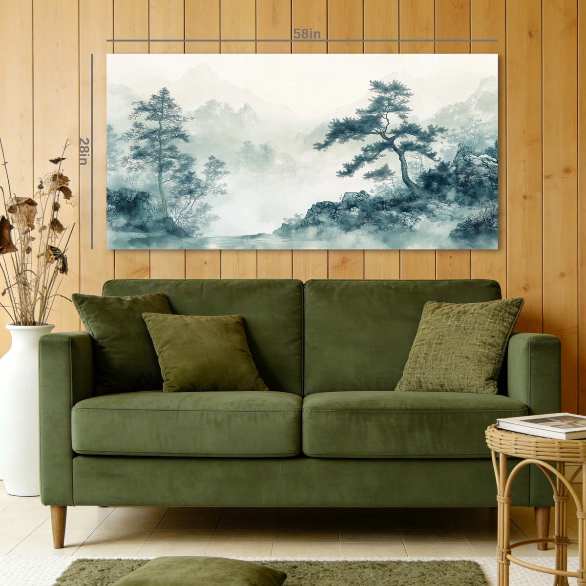 Khaki Nature Wall Art Paintings Print Canvas Painting Prints Modern Artwork Office Living Room Over the Couch Bedroom Decor
