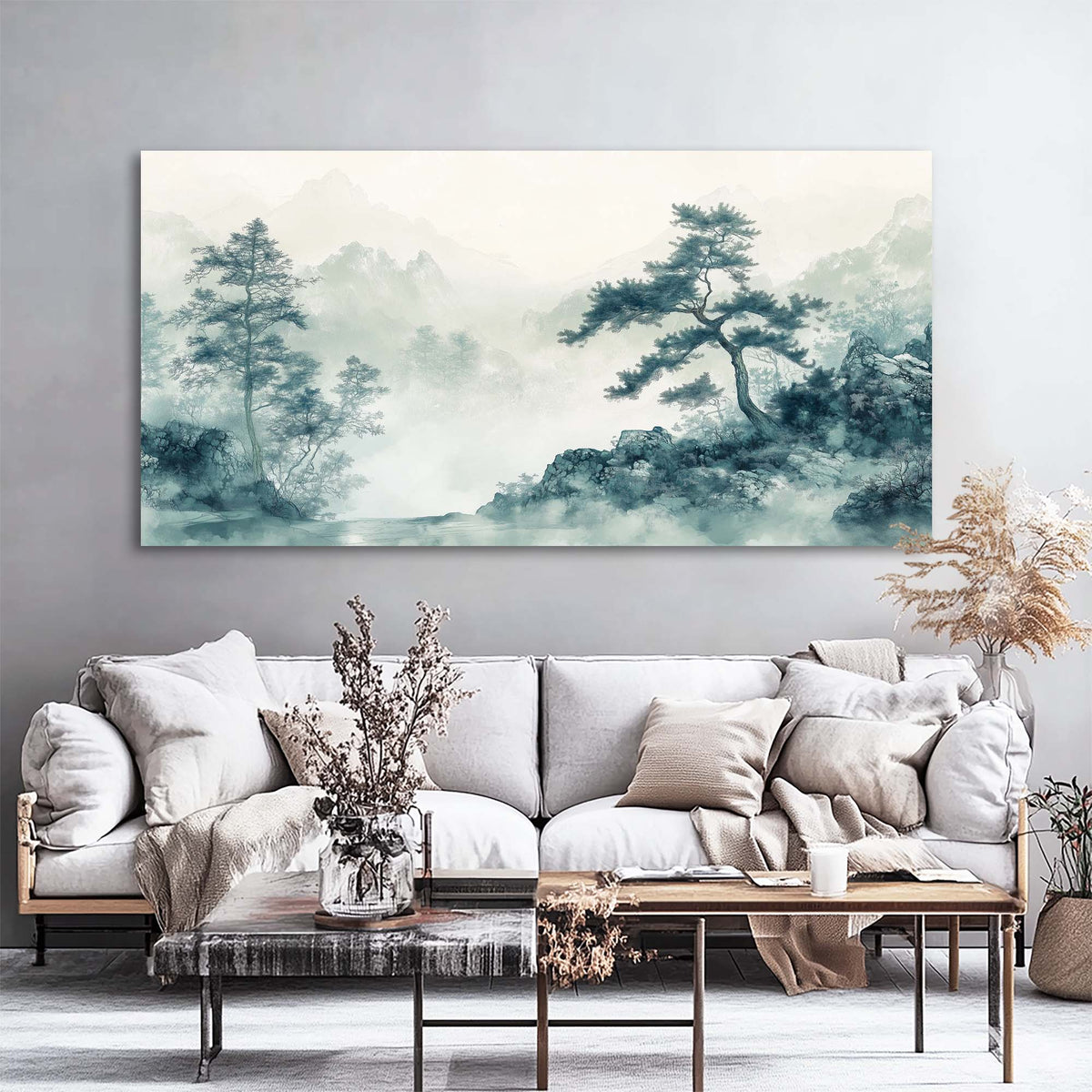 Khaki Nature Wall Art Paintings Print Canvas Painting Prints Modern Artwork Office Living Room Over the Couch Bedroom Decor