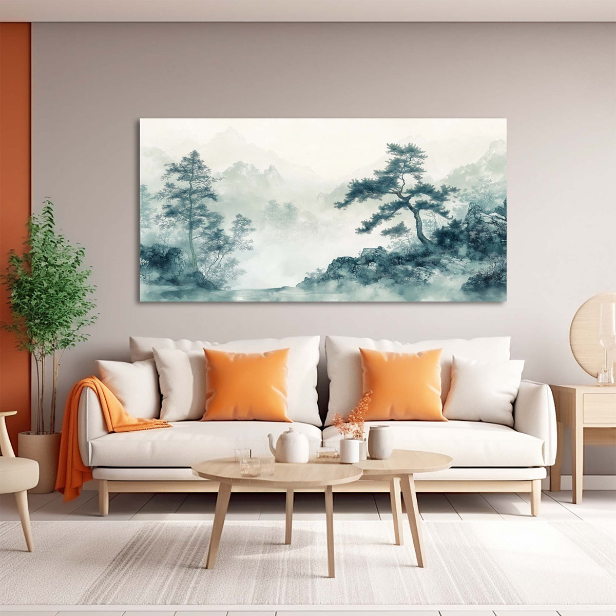 Khaki Nature Wall Art Paintings Print Canvas Painting Prints Modern Artwork Office Living Room Over the Couch Bedroom Decor