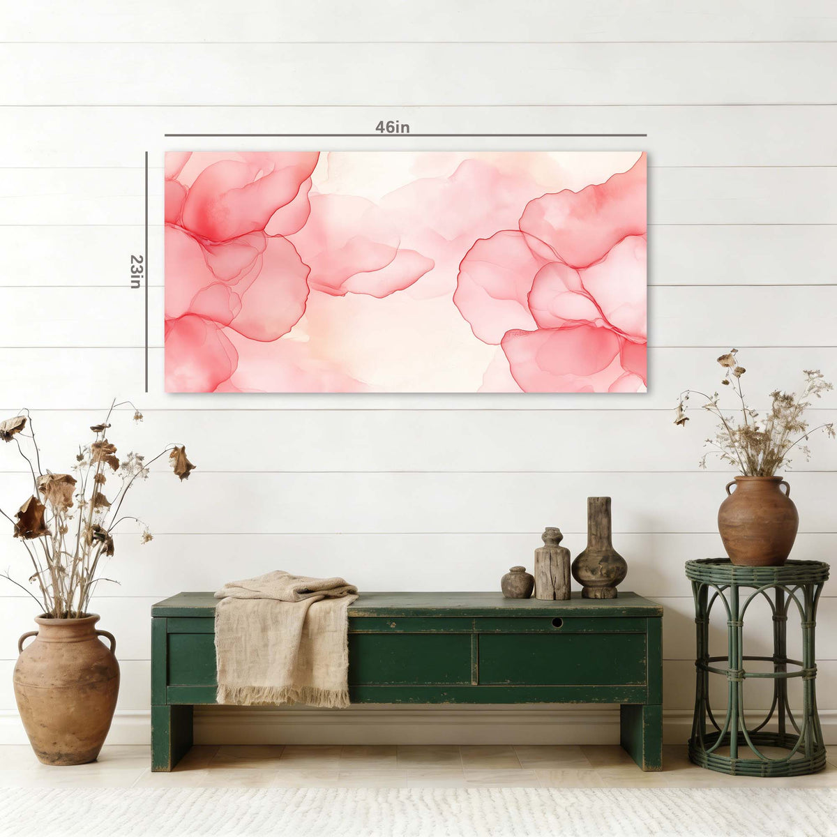 Pink Abstract Wall Art Paintings Print Canvas Painting Prints Modern Artwork Office Living Room Over the Couch Bedroom Decor