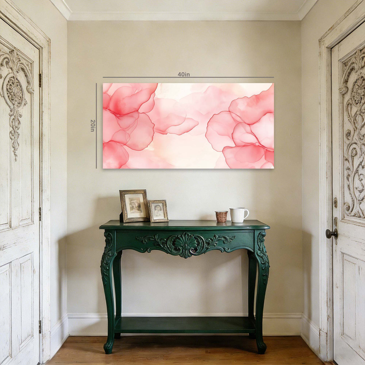 Pink Abstract Wall Art Paintings Print Canvas Painting Prints Modern Artwork Office Living Room Over the Couch Bedroom Decor
