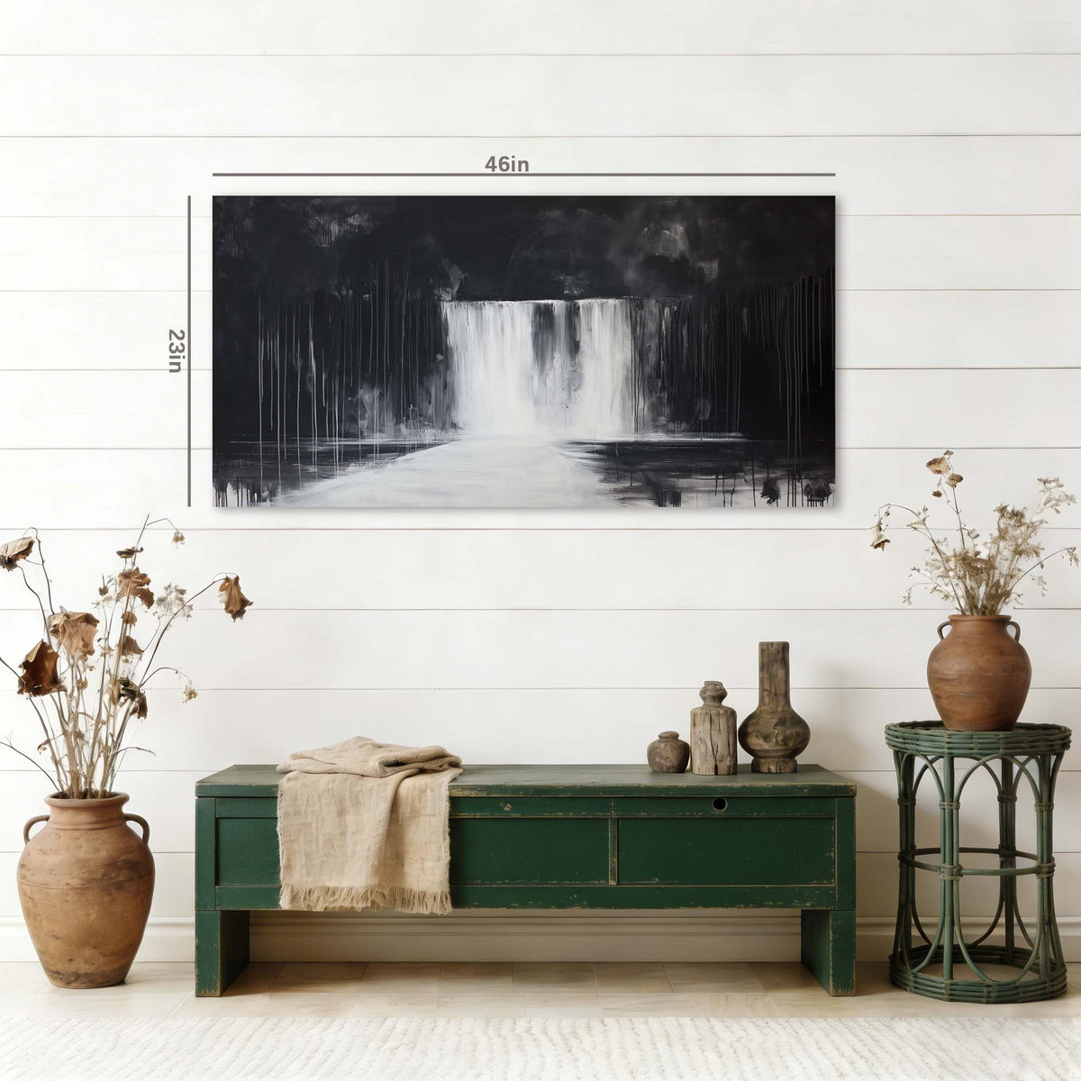 Black Abstract Wall Art Paintings Print Canvas Painting Prints Modern Artwork Office Living Room Over the Couch Bedroom Decor