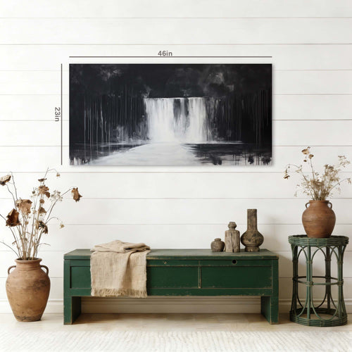 Black Abstract Wall Art Paintings Print Canvas Painting Prints Modern Artwork Office Living Room Over the Couch Bedroom Decor