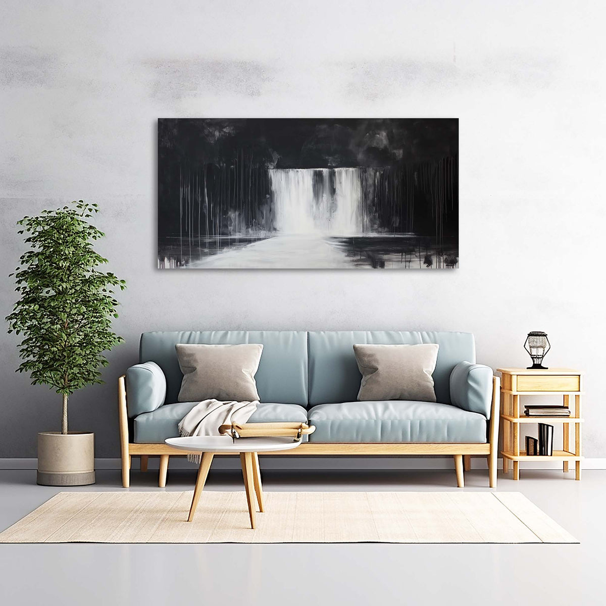Black Abstract Wall Art Paintings Print Canvas Painting Prints Modern Artwork Office Living Room Over the Couch Bedroom Decor