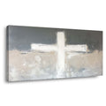 Dark Gray Abstract Religious Wall Art Modern Canvas Painting Prints Artwork Office Hallway Bedroom Living Room Decor