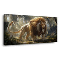 Brown Fantasy Animals Wall Art Art Deco Painting Prints Canvas Artwork Living Room Family Bedroom Office Decor