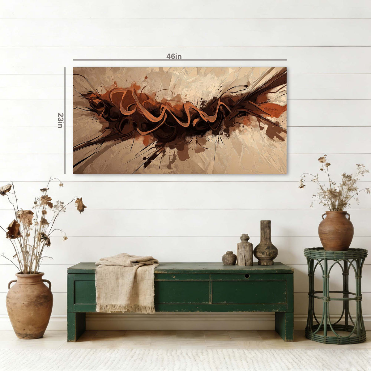 Red Abstract Abstract Wall Art for Living Room Canvas Painting Prints Artwork Family Bedroom Office Decor