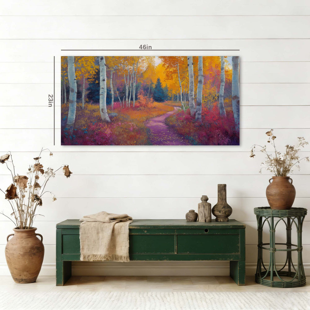Gold Nature Wall Art for Living Room Canvas Painting Prints Art Deco Artwork Office Bedroom Decor