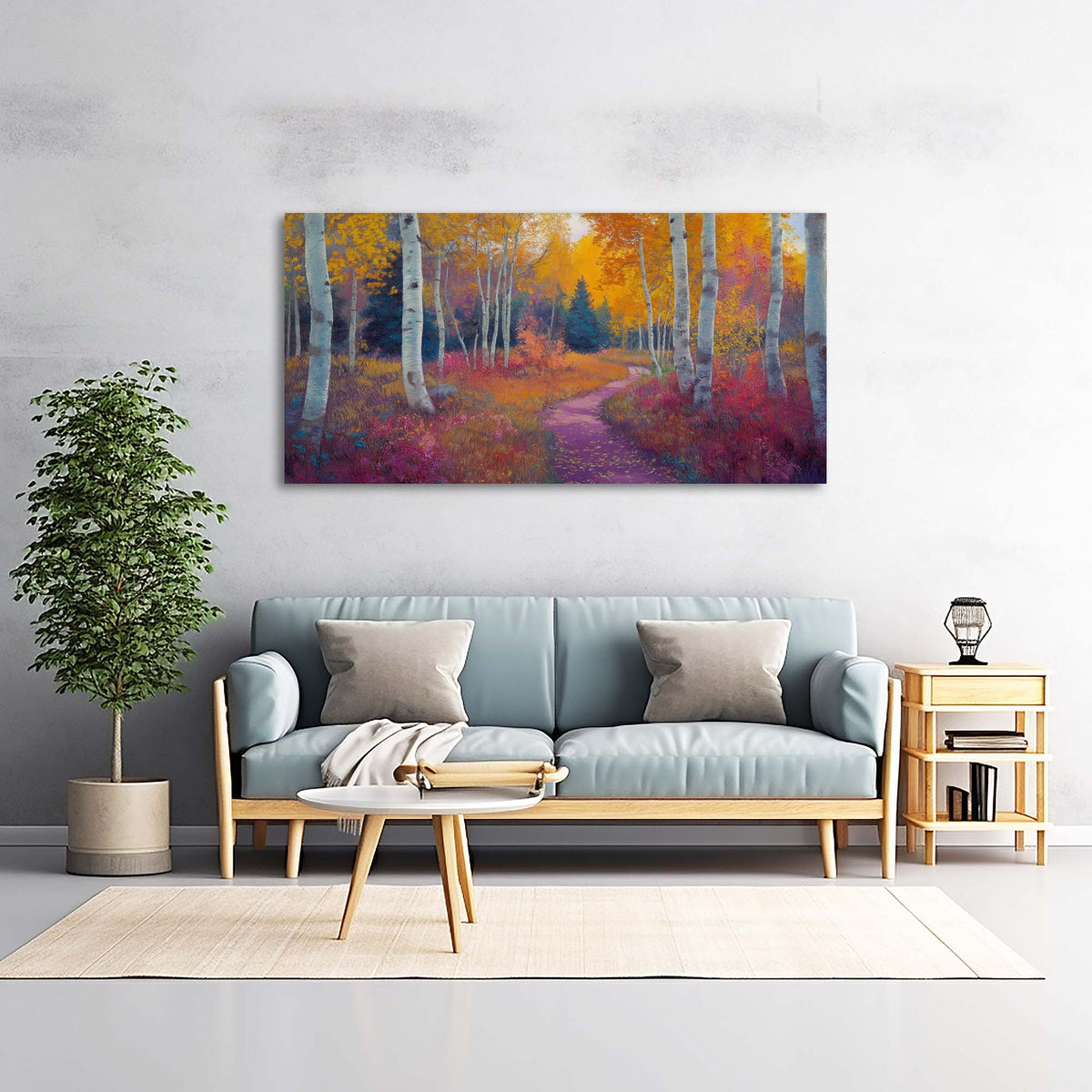 Gold Nature Wall Art for Living Room Canvas Painting Prints Art Deco Artwork Office Bedroom Decor