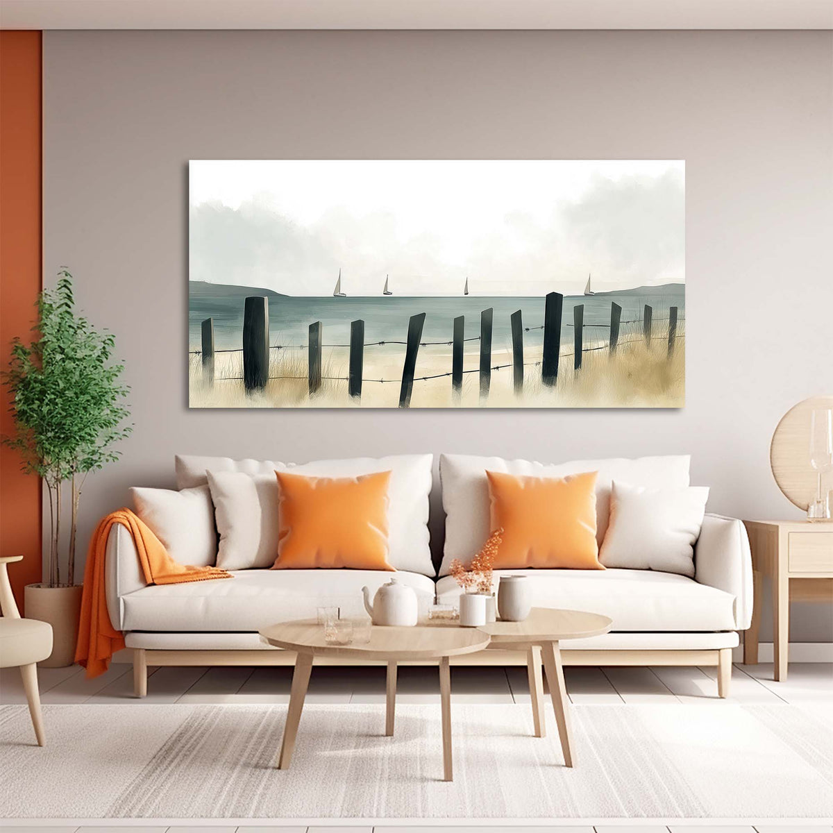 Navy Blue Nautical Nature Wall Art Modern Canvas Painting Prints Artwork Office Hallway Bedroom Living Room Decor
