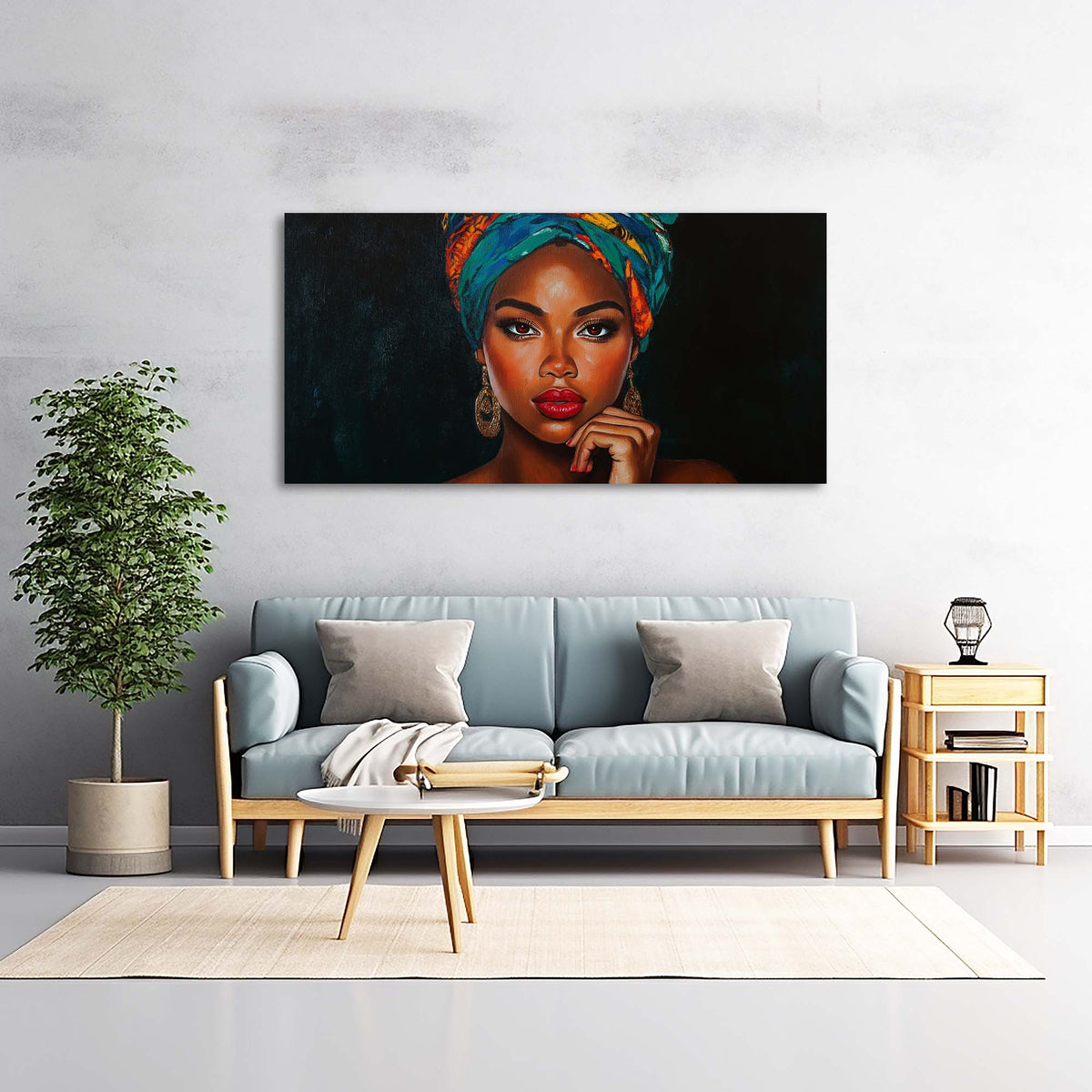 Yellow Floral Wall Art for Living Room Canvas Painting Prints Art Deco Artwork Office Bedroom Decor