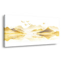 Gold Asian Nature Wall Art for Living Room Canvas Painting Prints Artwork Family Bedroom Office Decor