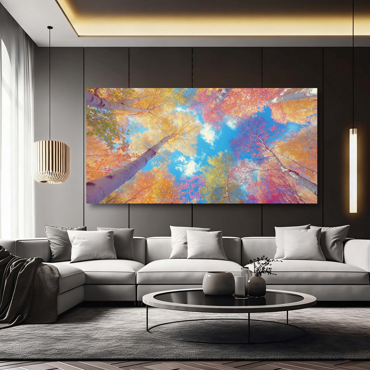 Gold Nature Wall Art Paintings Print Canvas Painting Prints Modern Artwork Office Living Room Over the Couch Bedroom Decor