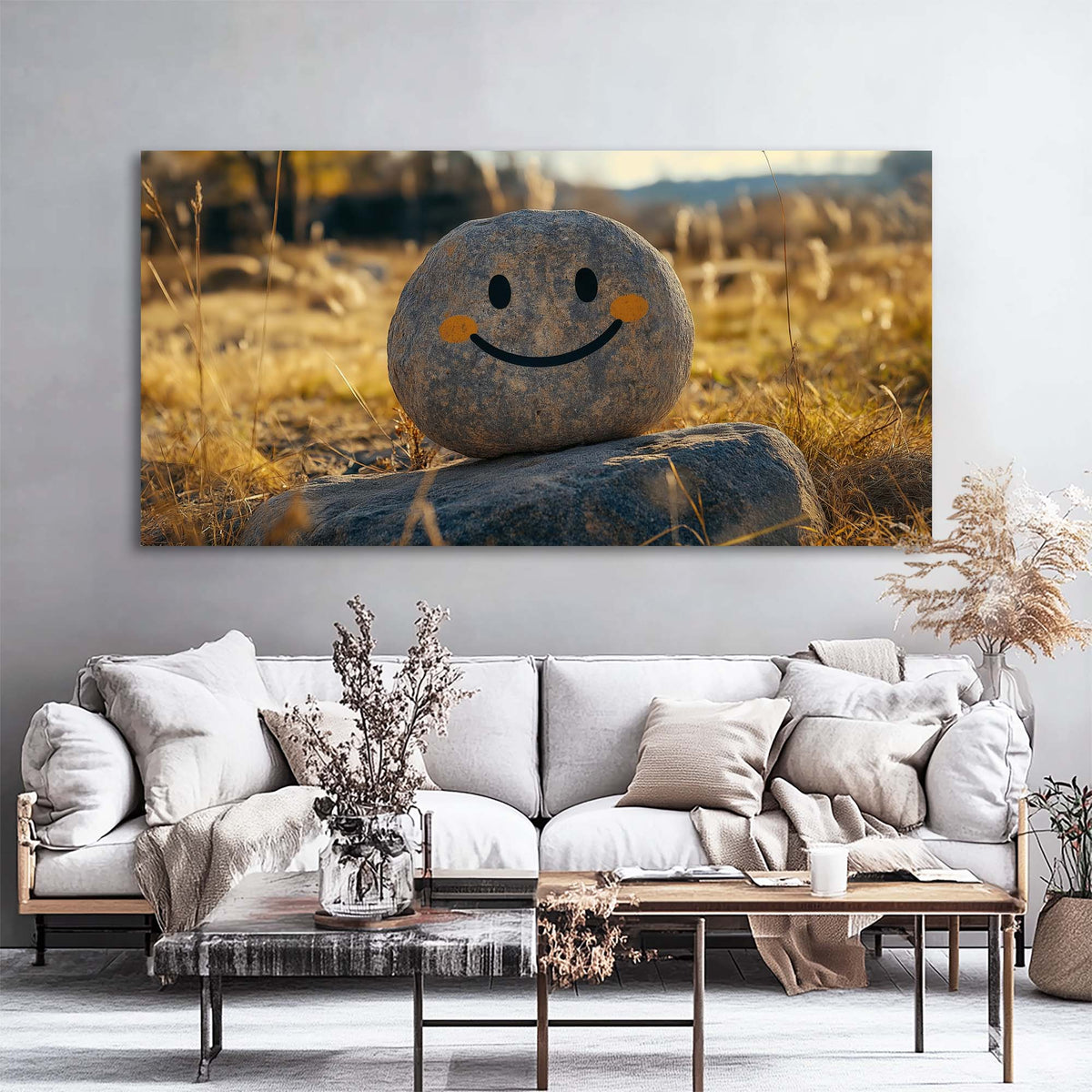 Red Rustic Funny Wall Art Art Deco Painting Prints Canvas Artwork Living Room Family Bedroom Office Decor