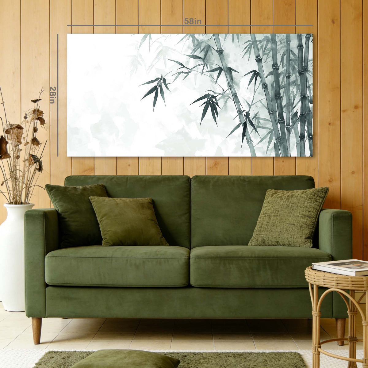 Navy Blue Asian Nature Wall Art Art Deco Painting Prints Canvas Artwork Living Room Family Bedroom Office Decor