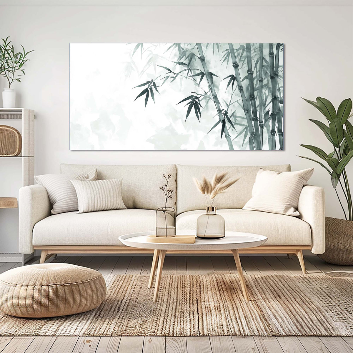 Navy Blue Asian Nature Wall Art Art Deco Painting Prints Canvas Artwork Living Room Family Bedroom Office Decor