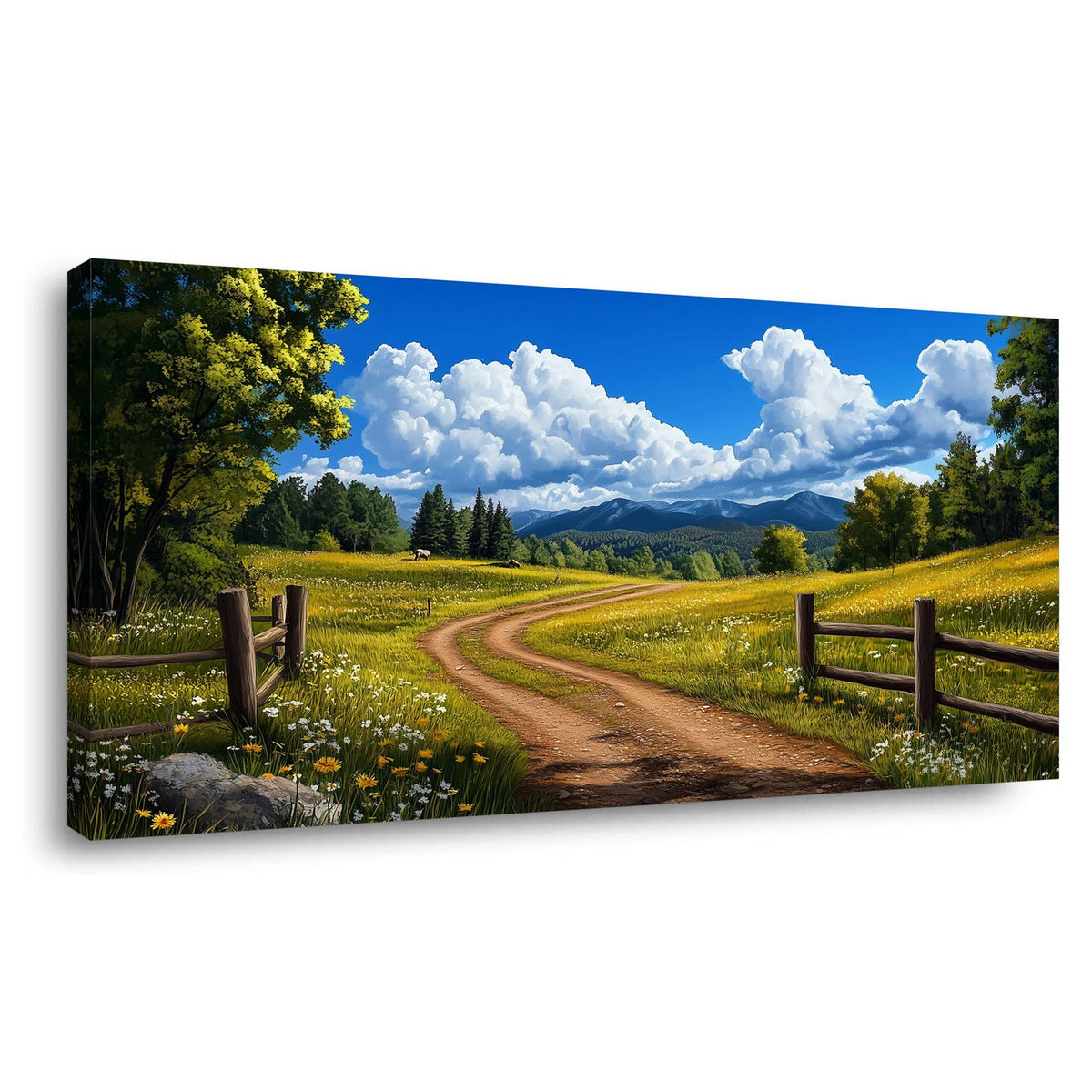 White Nature Wall Art Paintings Print Canvas Painting Prints Modern Artwork Office Living Room Over the Couch Bedroom Decor
