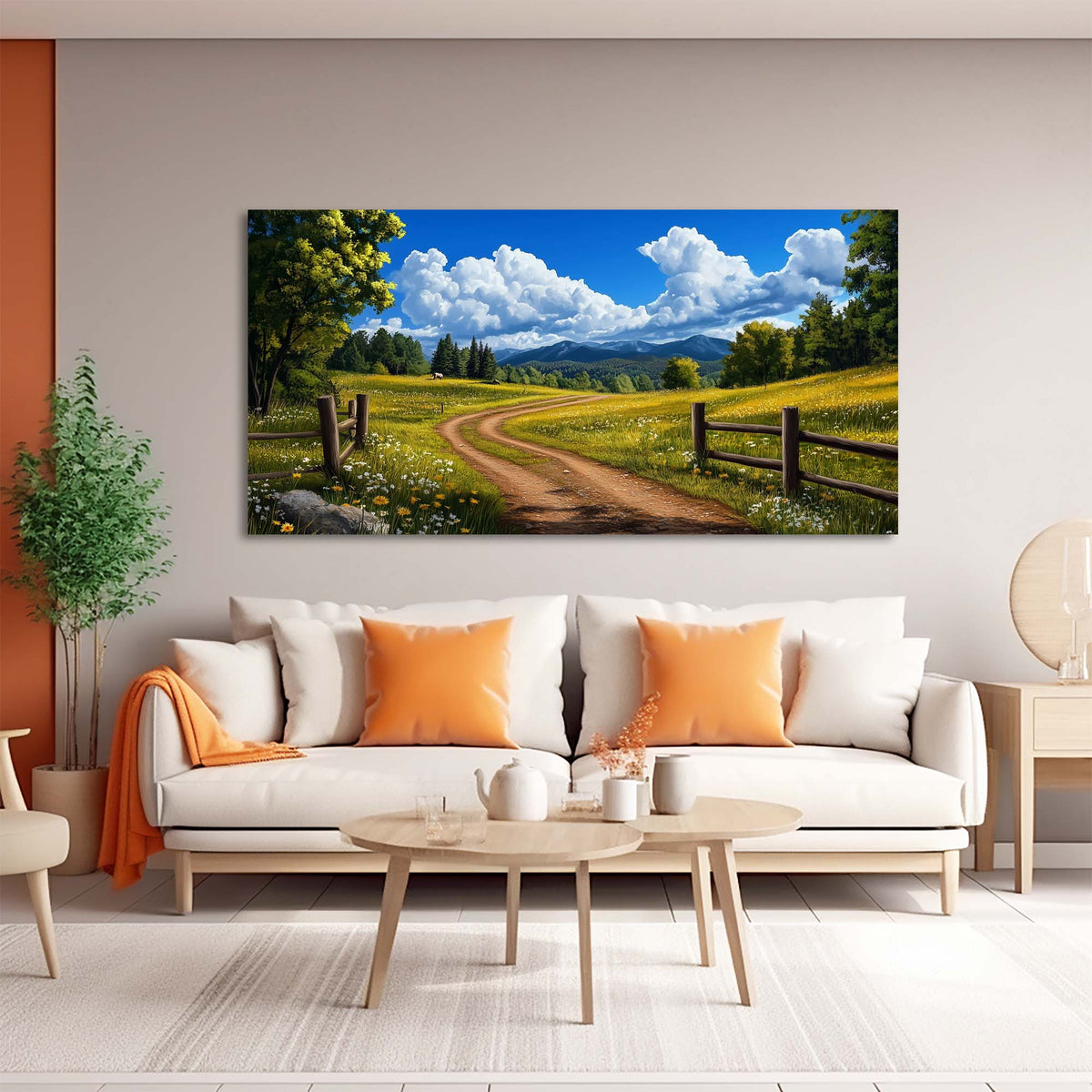 White Nature Wall Art Paintings Print Canvas Painting Prints Modern Artwork Office Living Room Over the Couch Bedroom Decor