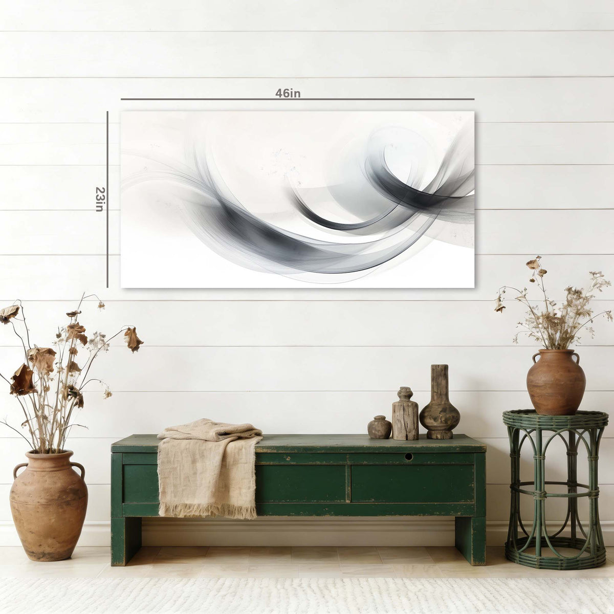 Navy Blue Abstract Wall Art Paintings Print Canvas Painting Prints Modern Artwork Office Living Room Over the Couch Bedroom Decor