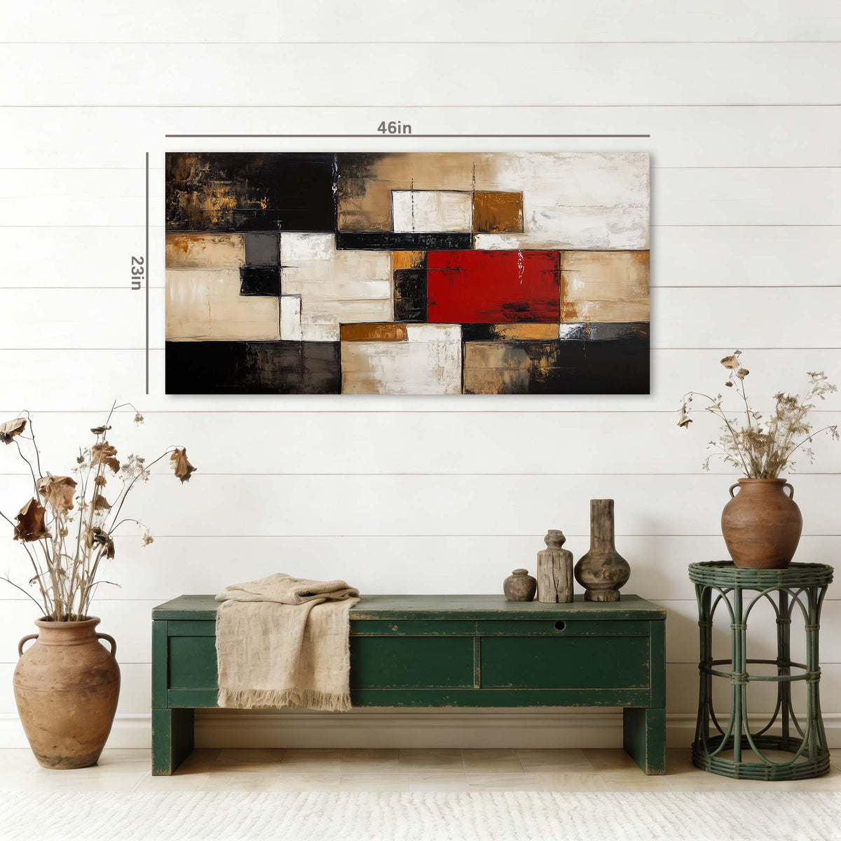 White Abstract Abstract Wall Art Art Deco Painting Prints Canvas Artwork Living Room Family Bedroom Office Decor