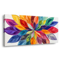 Green Abstract Floral Canvas Wall Art for Living Room Prints Artwork Bedroom Office Decor