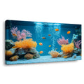 Navy Blue Tropical Animals Canvas Wall Art for Living Room Prints Artwork Bedroom Office Decor