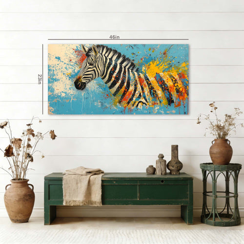 Blue Abstract Abstract Wall Art Canvas Painting Prints Artwor Office Bedroom Living Room Decor
