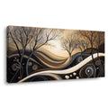 Navy Blue Abstract Abstract Canvas Wall Art for Living Room Prints Artwork Bedroom Office Decor